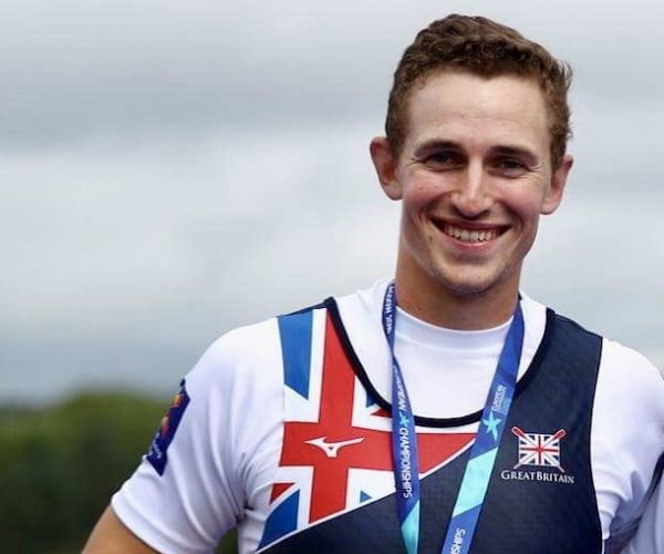 James Johnson Rower Athlete posing to the camera